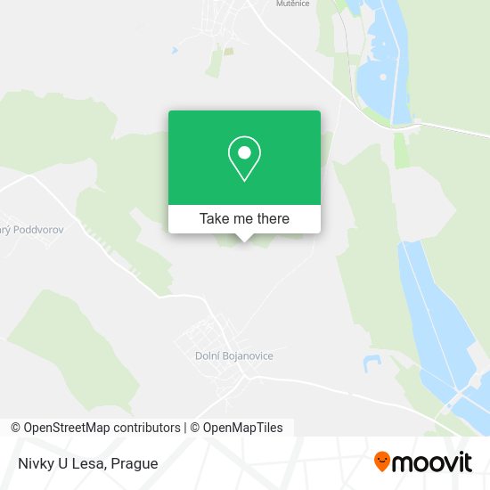 Карта Nivky U Lesa