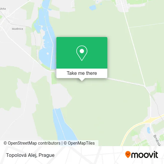 Карта Topolová Alej