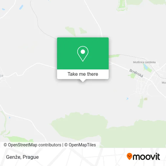Карта Genže