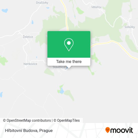 Hřbitovní Budova map