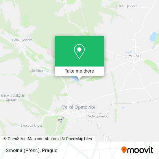 Карта Smolná (Přehr.)