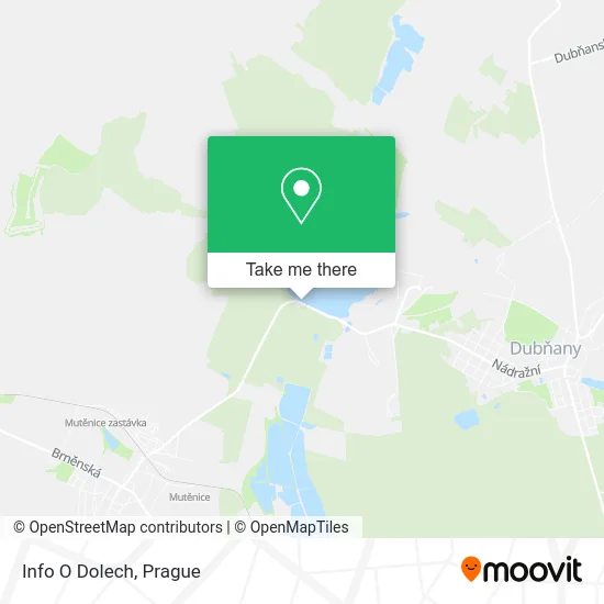 Карта Info O Dolech