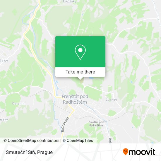 Smuteční Síň map