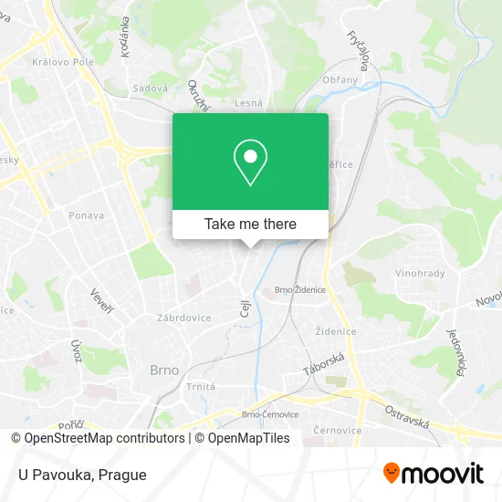 Карта U Pavouka