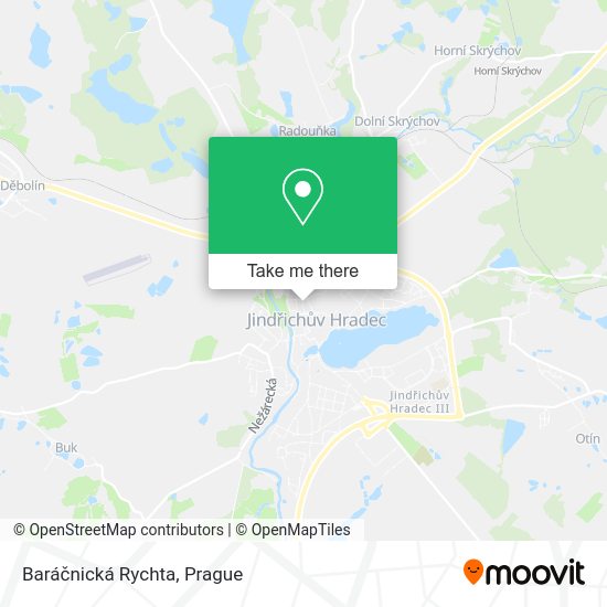 Карта Baráčnická Rychta