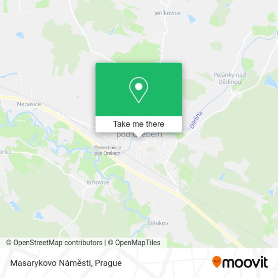 Masarykovo Náměstí map