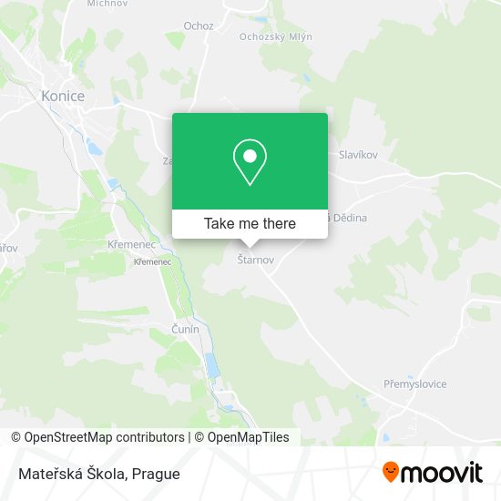 Mateřská Škola map