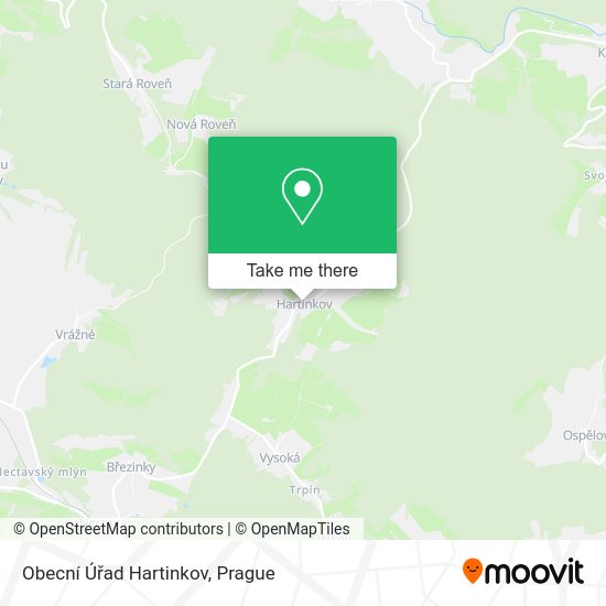 Obecní Úřad Hartinkov map