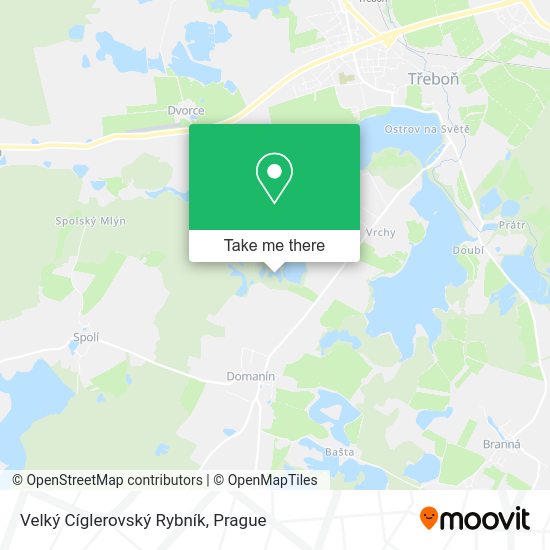 Velký Cíglerovský Rybník map