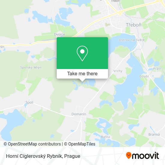 Horní Cíglerovský Rybník map
