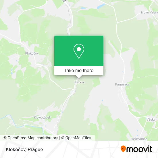 Карта Klokočov