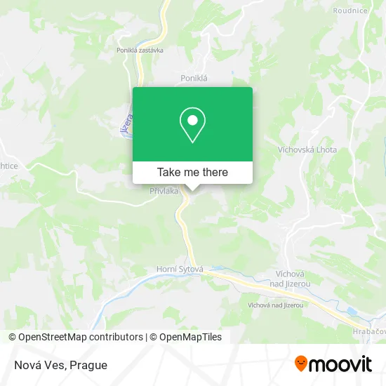 Карта Nová Ves