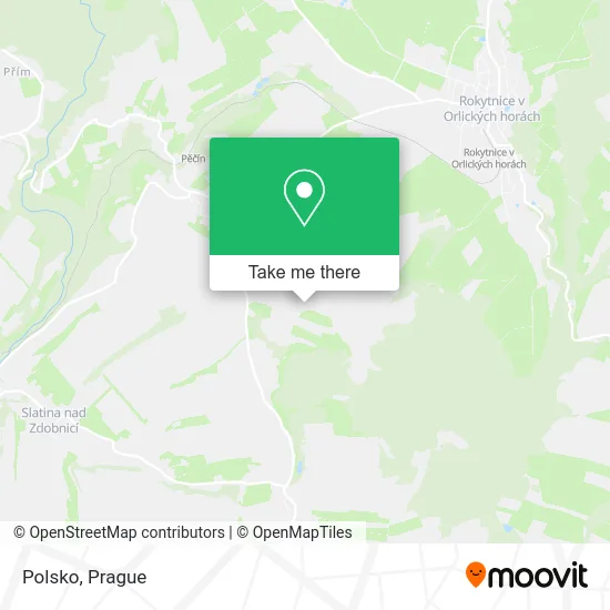 Карта Polsko