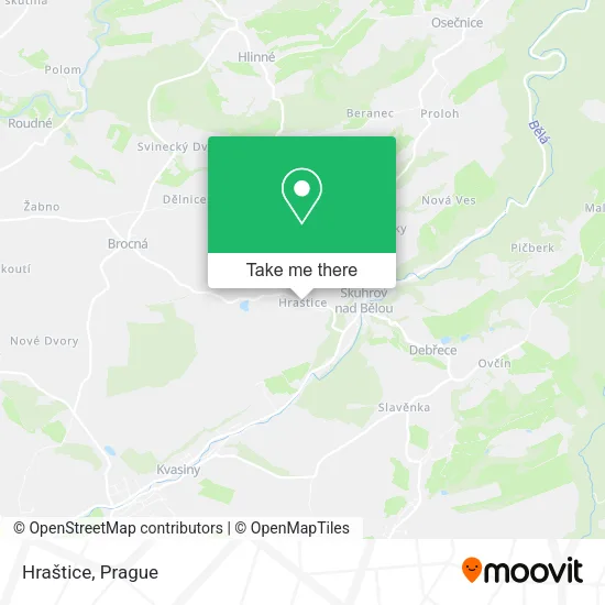 Карта Hraštice