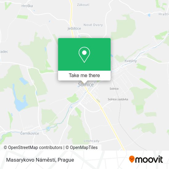 Masarykovo Náměstí map