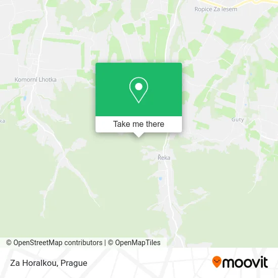 Карта Za Horalkou