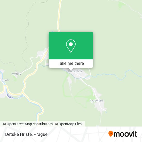Dětské Hřiště map