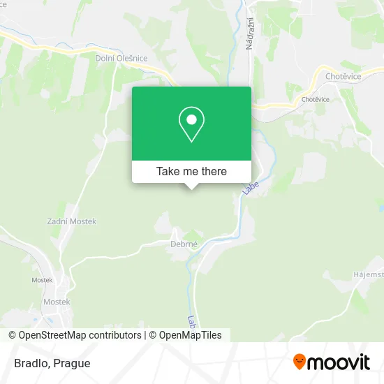 Карта Bradlo