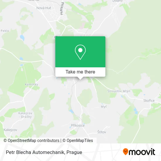 Карта Petr Blecha Automechanik