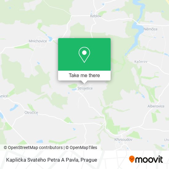 Kaplička Svatého Petra A Pavla map