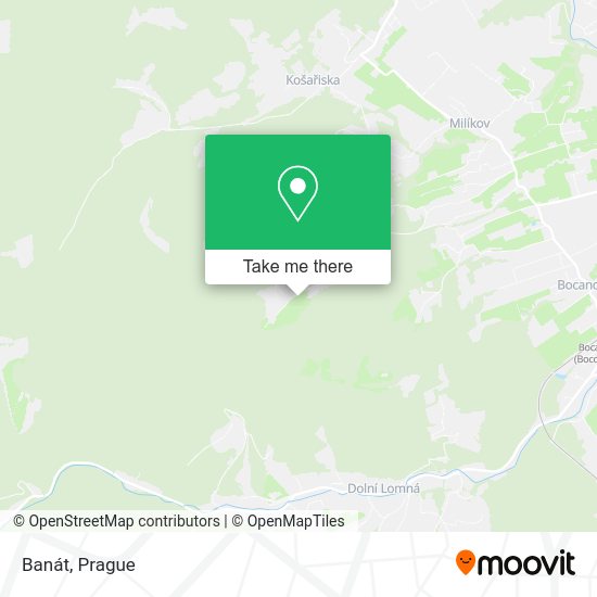 Карта Banát