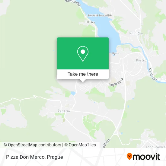 Карта Pizza Don Marco
