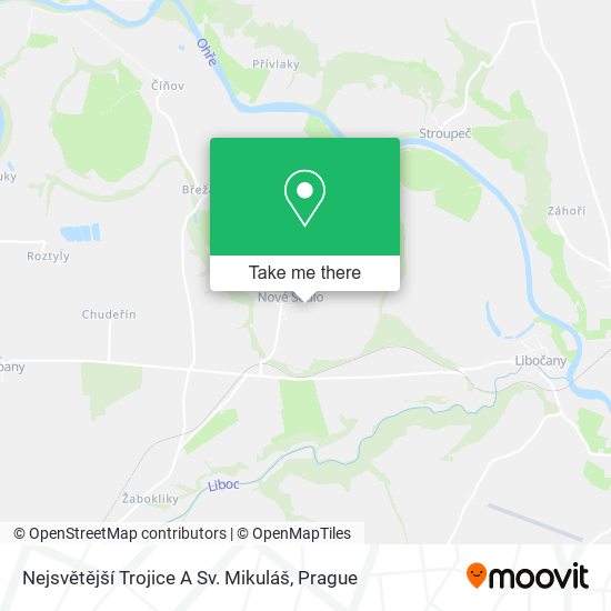 Nejsvětější Trojice A Sv. Mikuláš map