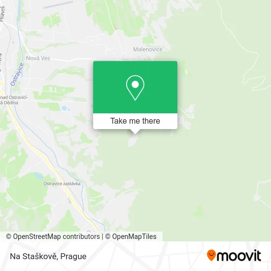 Карта Na Staškově