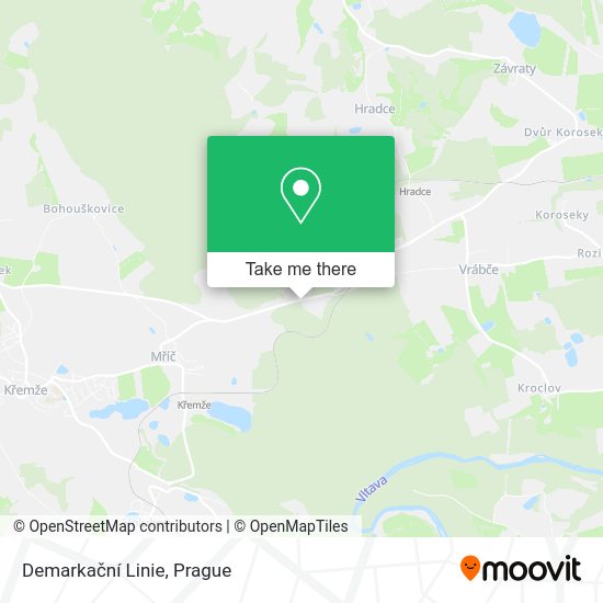Demarkační Linie map