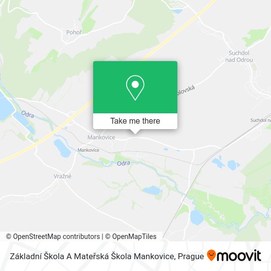 Základní Škola A Mateřská Škola Mankovice map