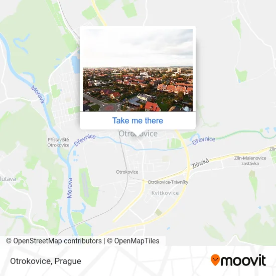 Карта Otrokovice