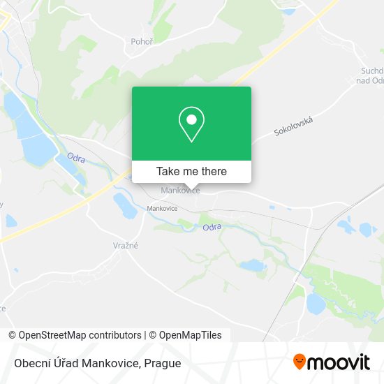 Obecní Úřad Mankovice map