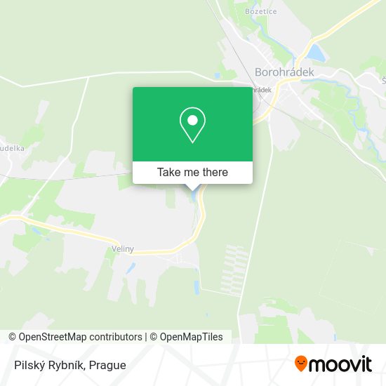 Pilský Rybník map