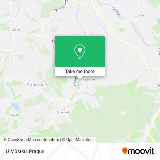 Карта U Můstku