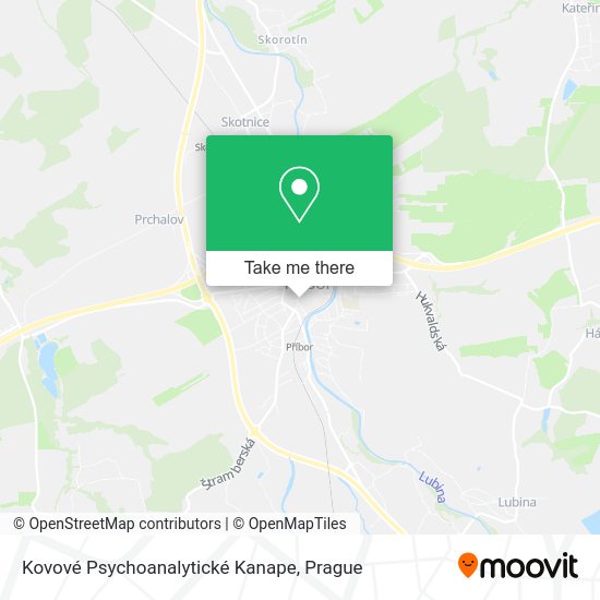 Kovové Psychoanalytické Kanape map
