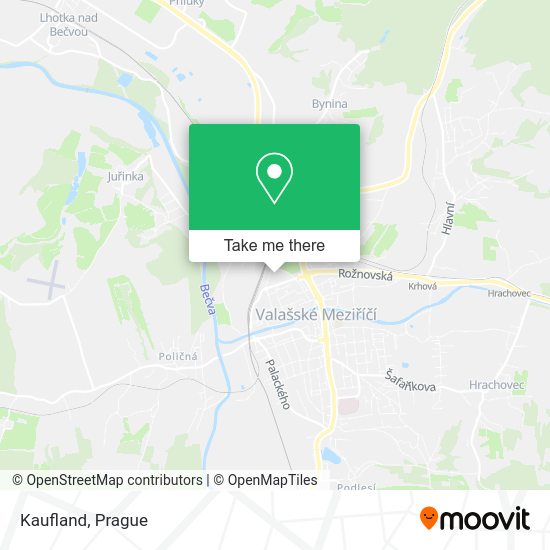 Kaufland map