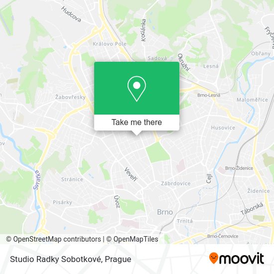 Studio Radky Sobotkové map