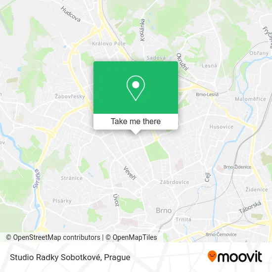 Карта Studio Radky Sobotkové