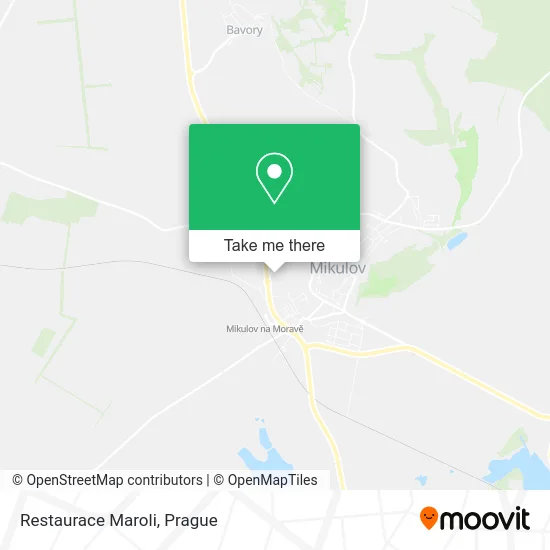 Карта Restaurace Maroli