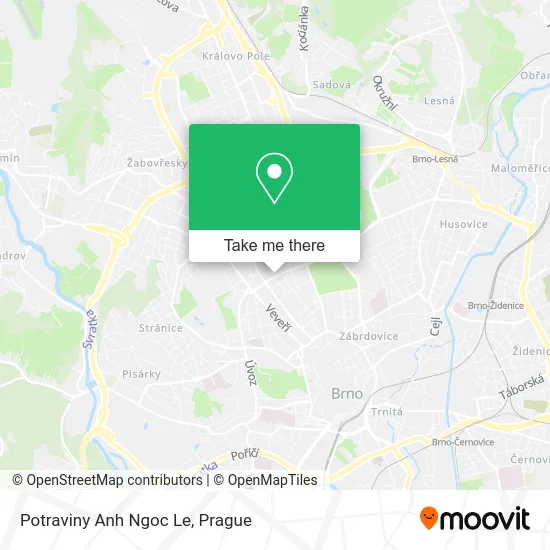Карта Potraviny Anh Ngoc Le