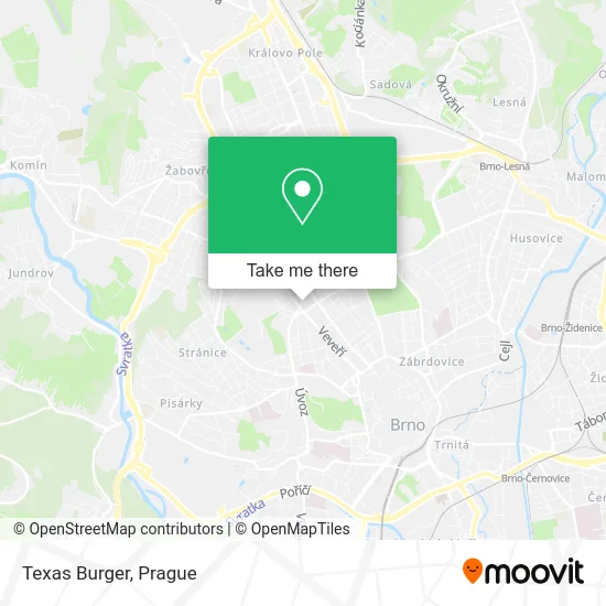 Карта Texas Burger