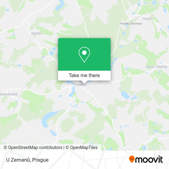 Карта U Zemanů