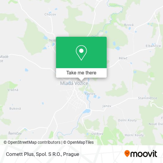 Comett Plus, Spol. S R.O. map