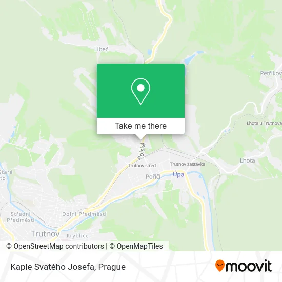 Карта Kaple Svatého Josefa
