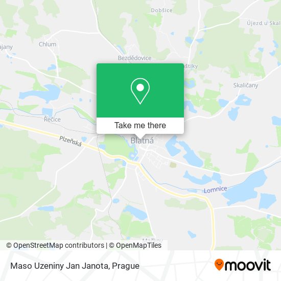 Maso Uzeniny Jan Janota map