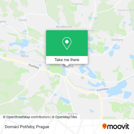 Domácí Potřeby map