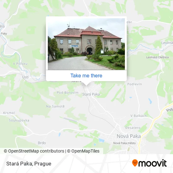 Карта Stará Paka