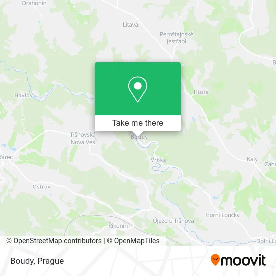 Карта Boudy