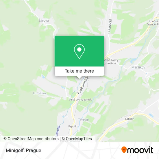Карта Minigolf