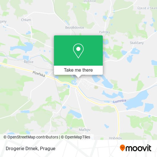 Drogerie Drnek map